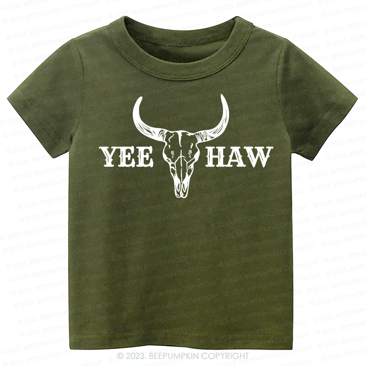 Cute Yeehaw Western -Toddler Tees