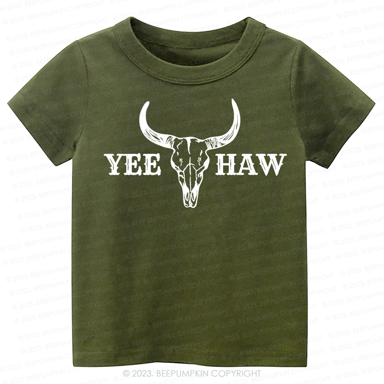 Cute Yeehaw Western -Toddler Tees