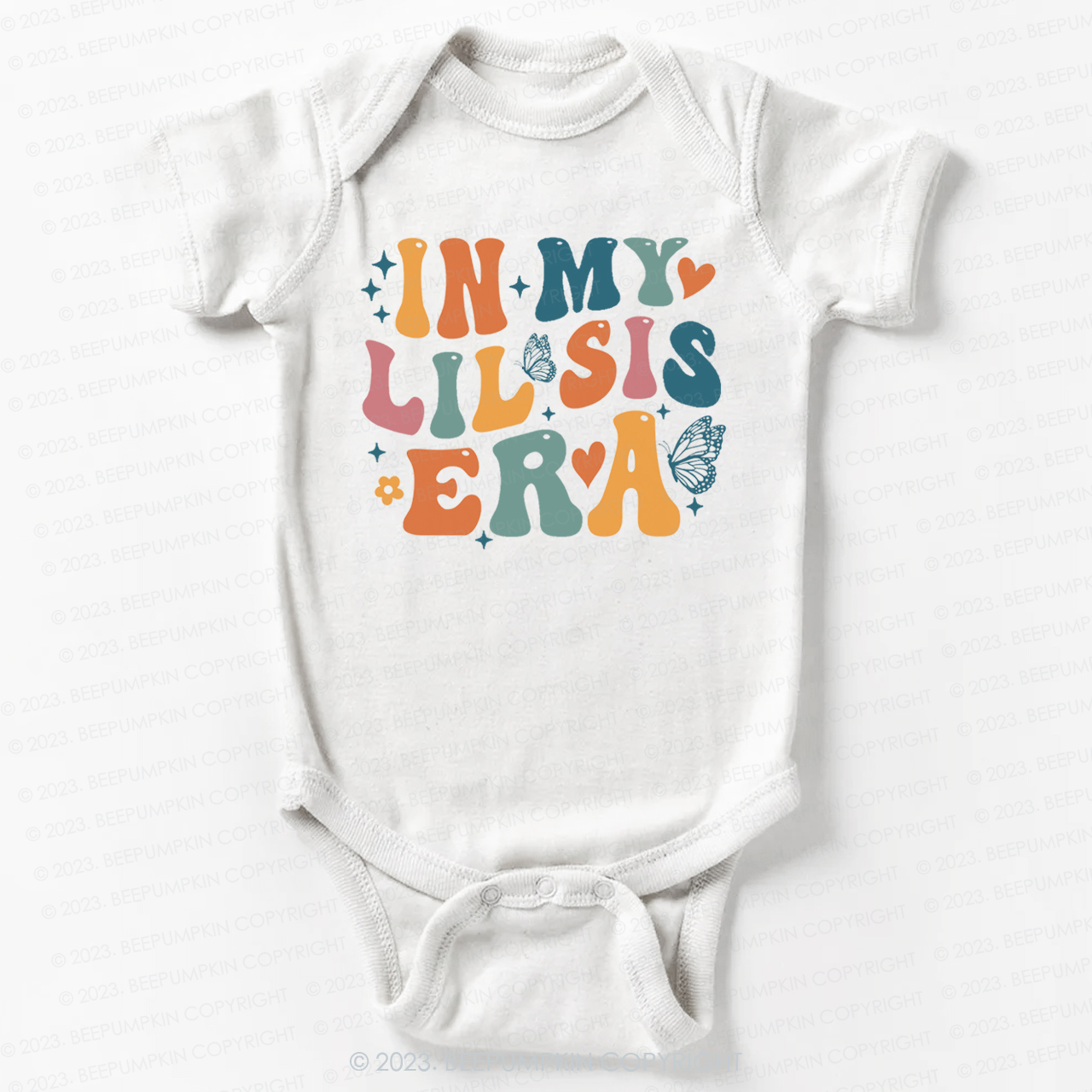 Retro In My Lil Sis Era Bodysuit For Baby
