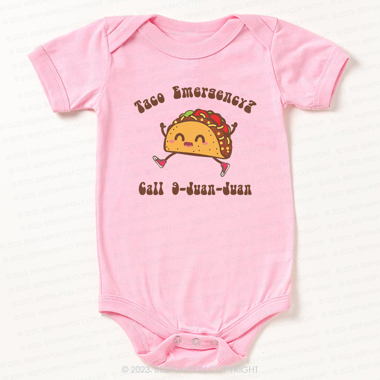 Funny Taco Emergency Bodysuit For Baby