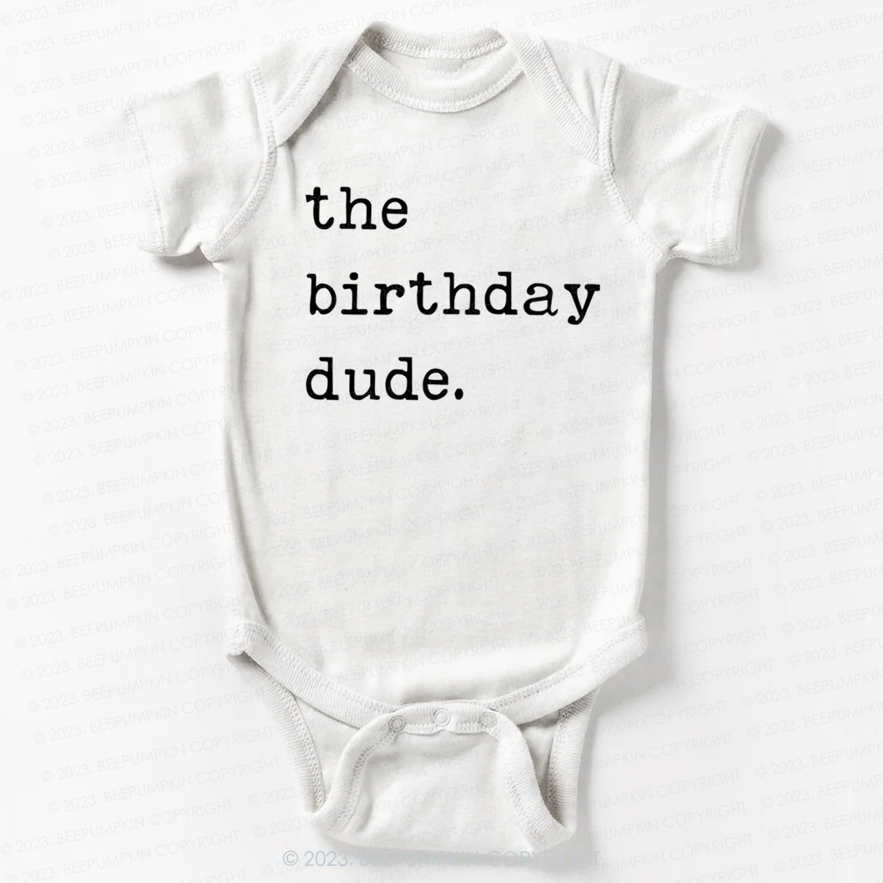 The Birthday Dude Bodysuit For Baby