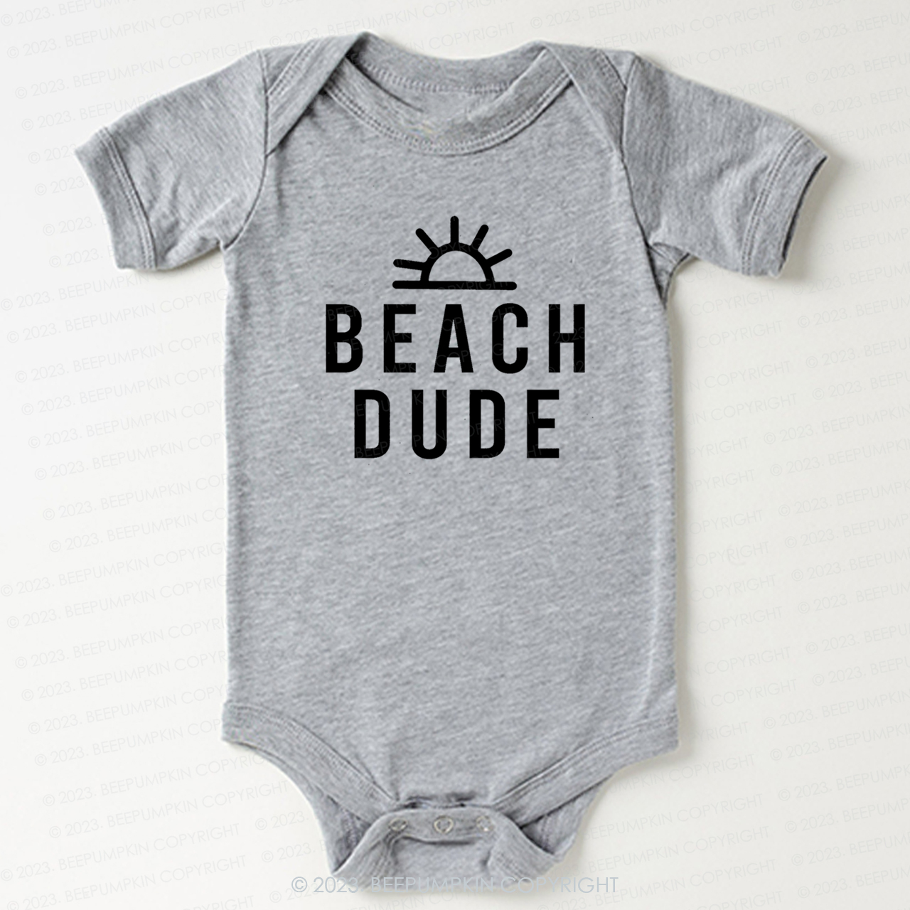 Beach Dude Bodysuit For Baby