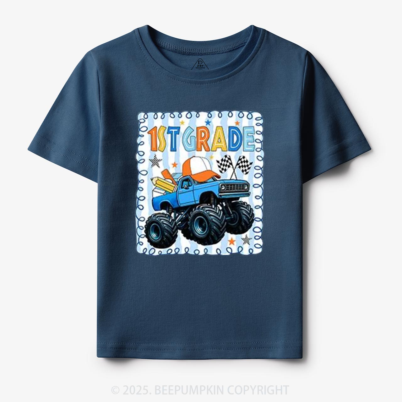 Personalized Truck For Boy Toddler&Kid's Tees Beepumpkin