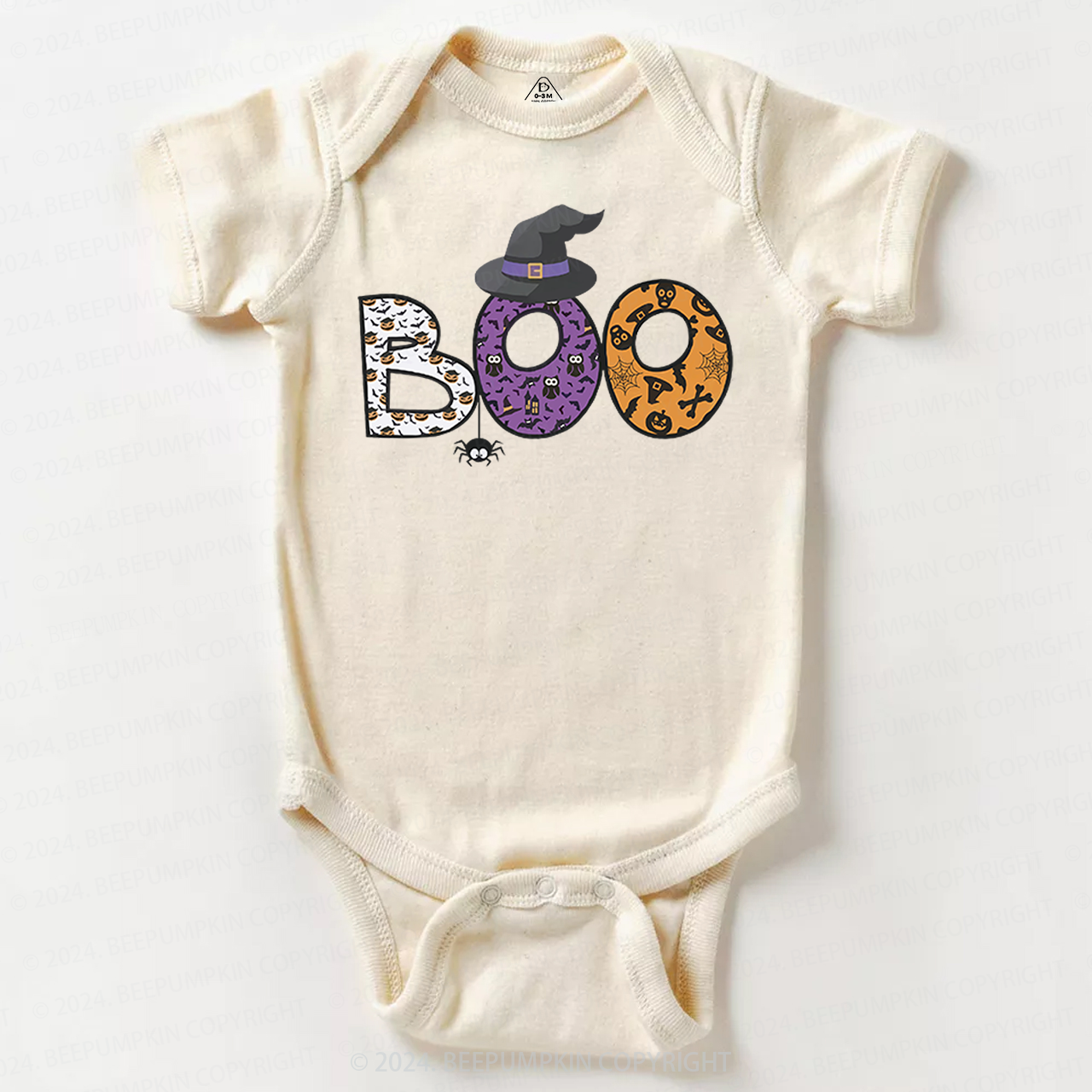 Halloween Spooky BOO Baby Bodysuits 