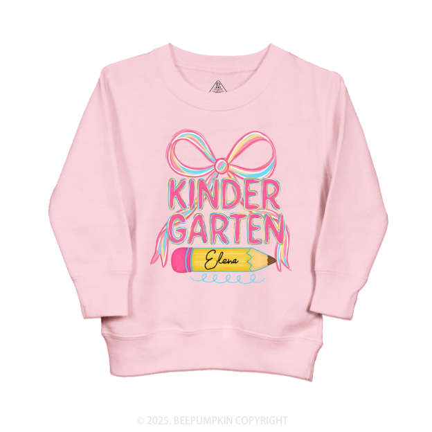 Personalized School Days Kid's Sweatshirt