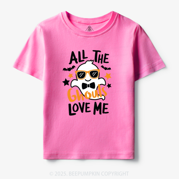 All The Ghouls Love Me Toddler&Kid's Tees Beepumpkin