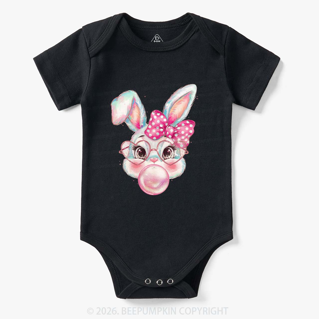 Sassy Bunny Bubble Baby Bodysuit