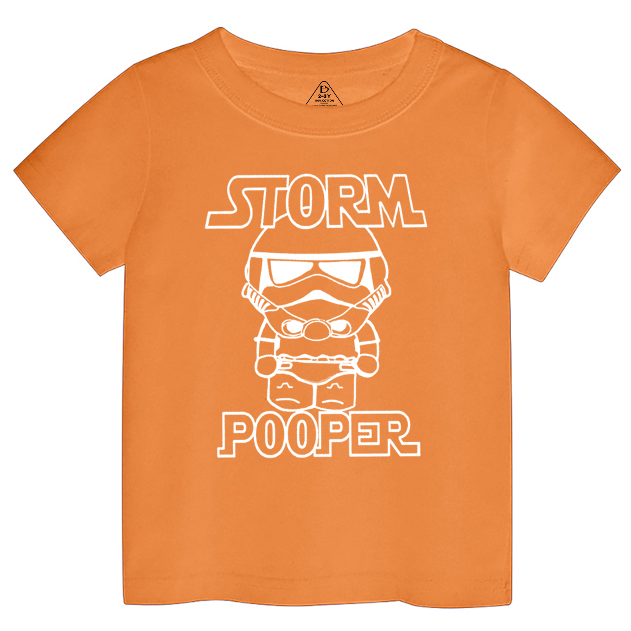 Storm Pooper Toddler&Kid's Tees Beepumpkin 7
