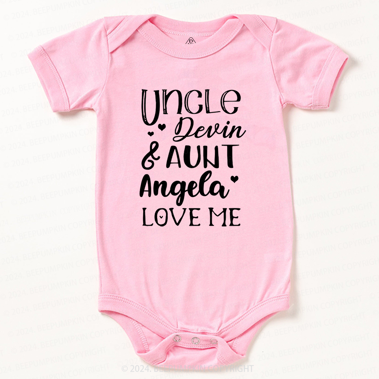 Uncle xxx And Aunt xx Love Me Baby Bodysuit 7