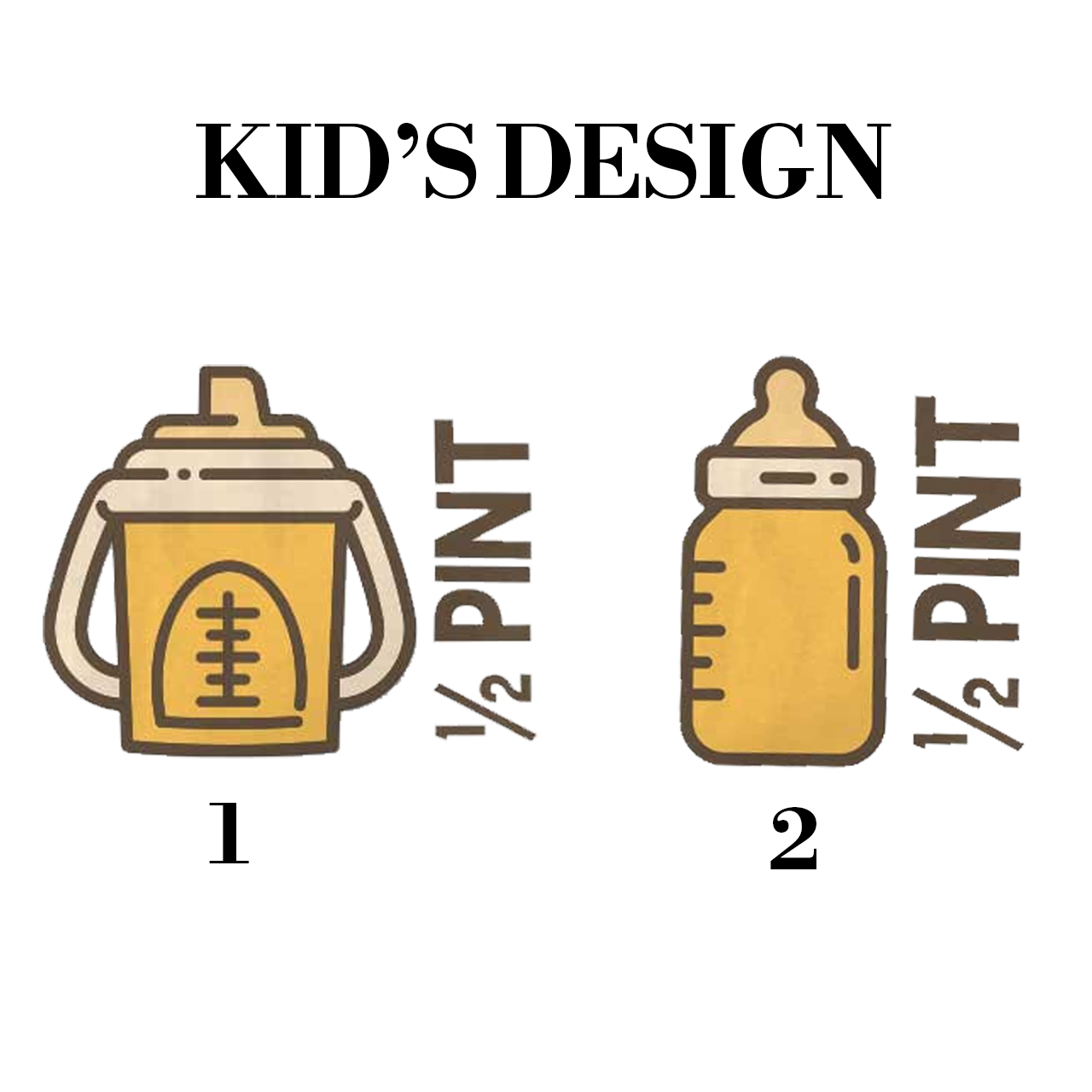 Pint Half Pint Dad & Me Matching T-Shirts