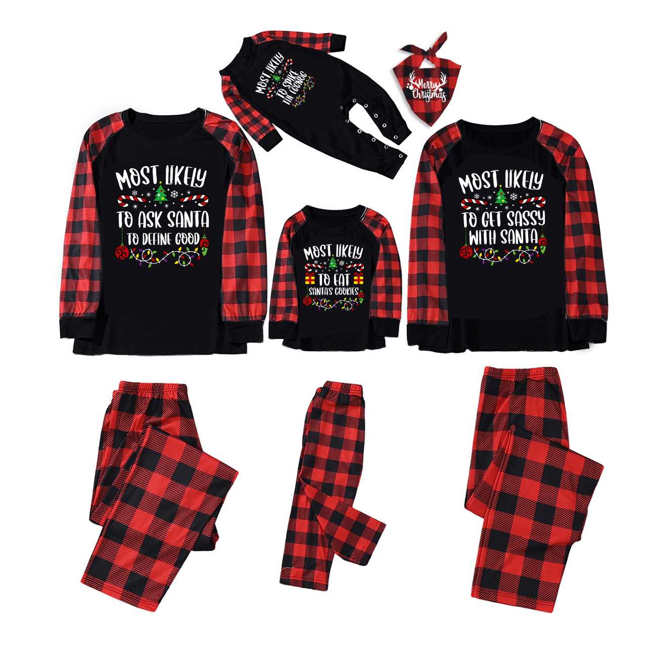 48 Quotes Most Likely To Christmas Family Matching Pajamas