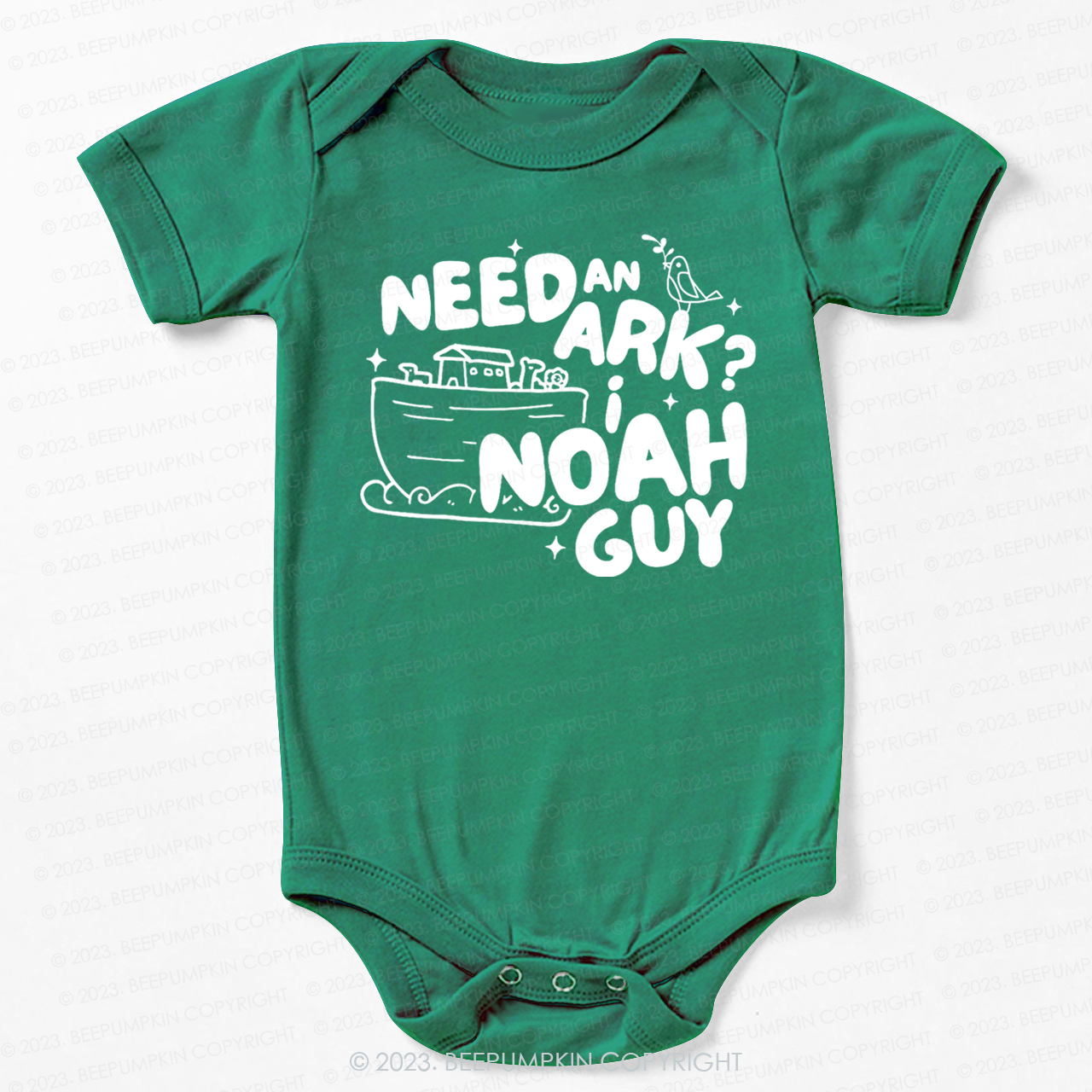 Need An Ark? I Noah Guy Bodysuit For Baby