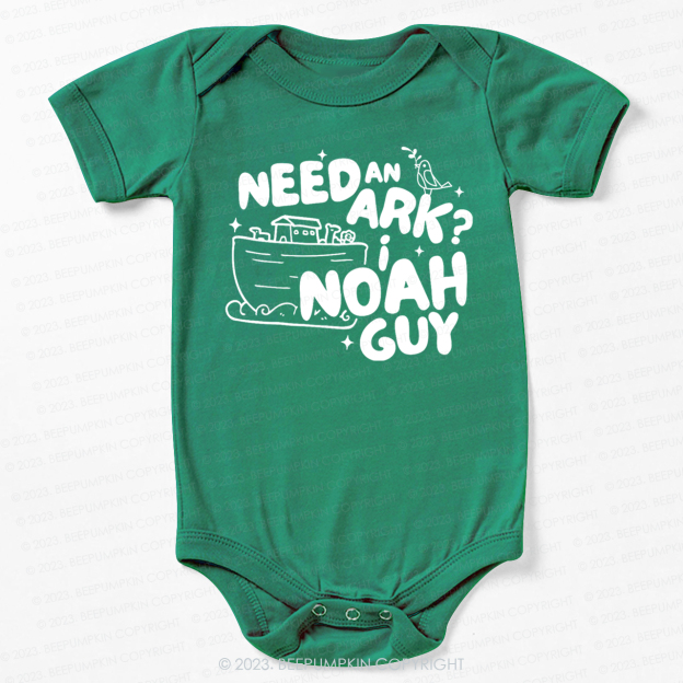 Need An Ark? I Noah Guy Bodysuit For Baby