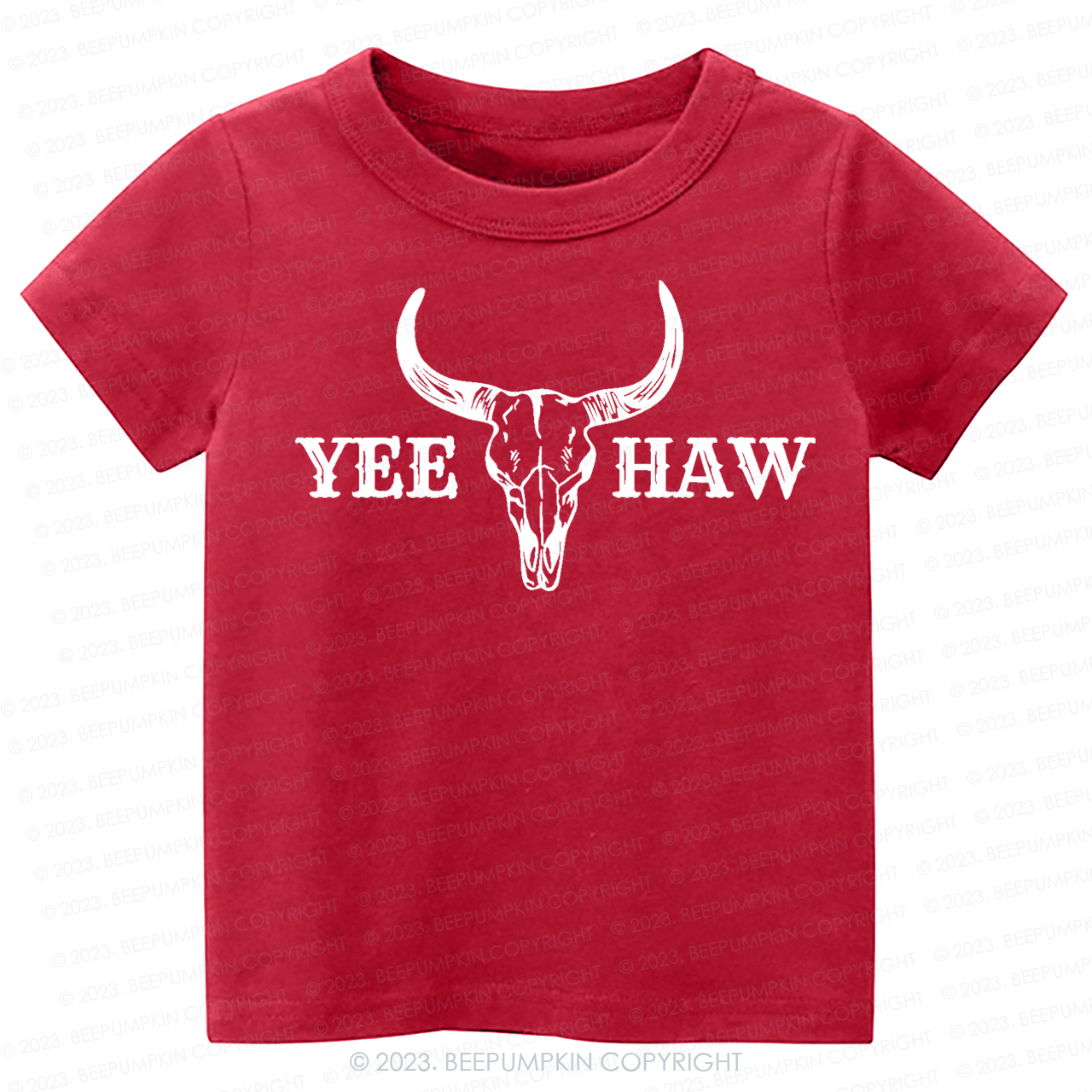 Cute Yeehaw Western -Toddler Tees