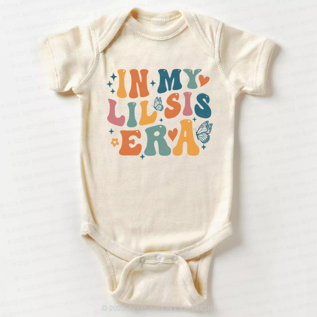 Retro In My Lil Sis Era Bodysuit For Baby
