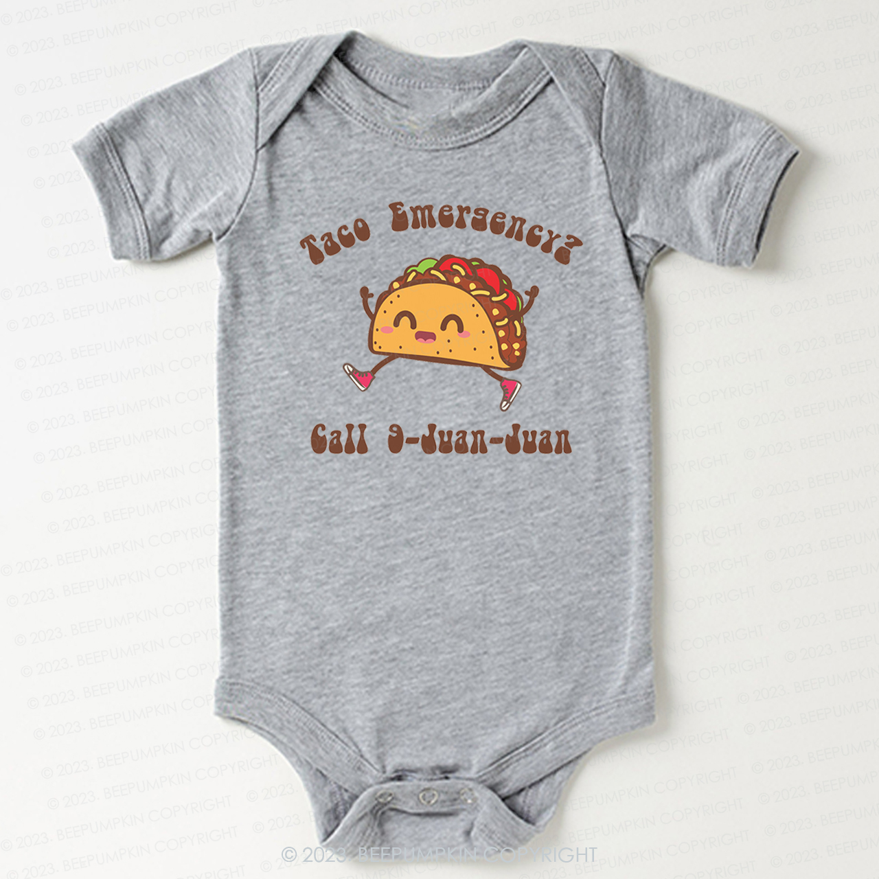 Funny Taco Emergency Bodysuit For Baby