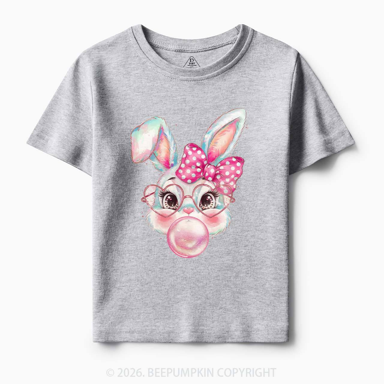 Sassy Bunny Bubble Toddler&Kids Tees