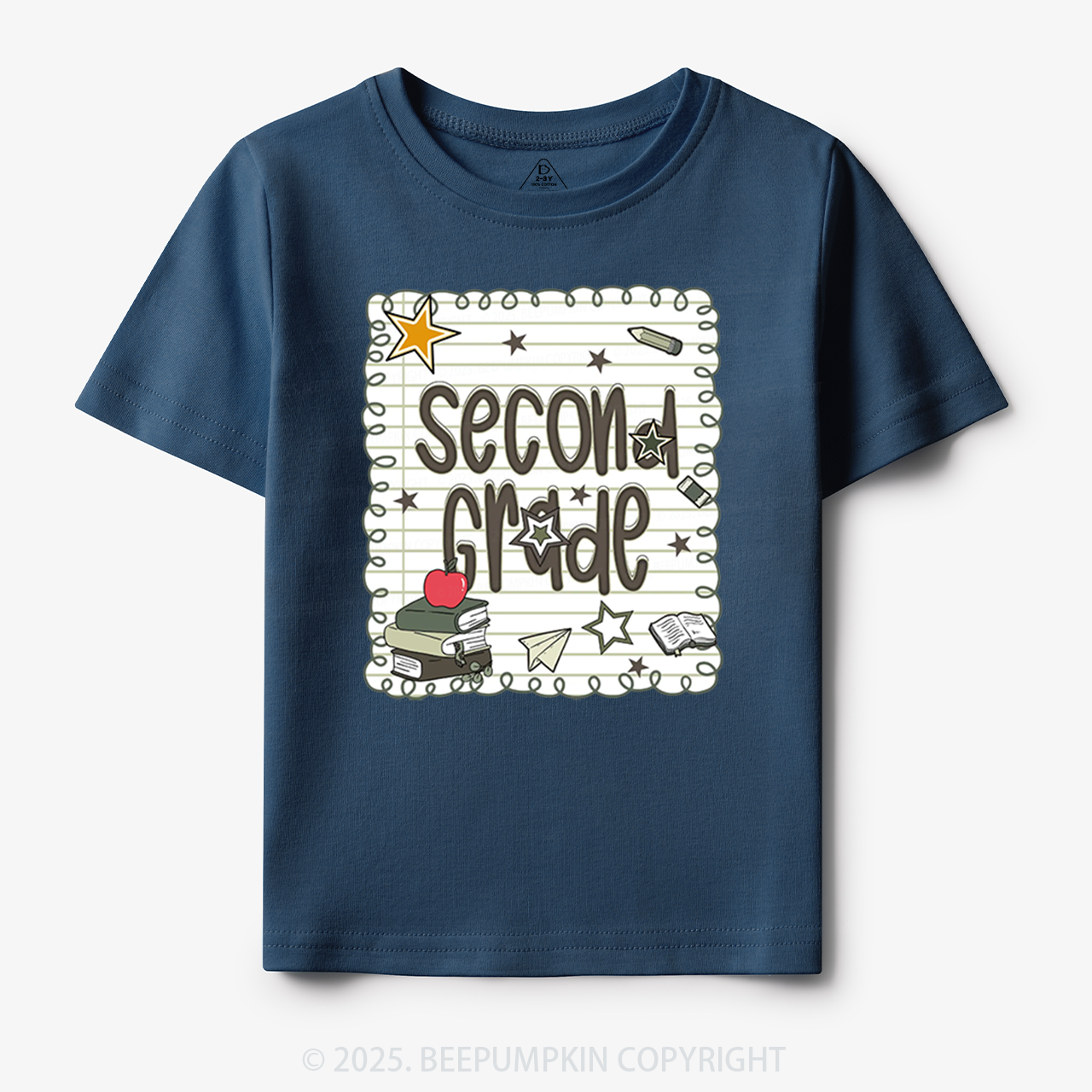 Personalized Starry School Days Toddler&Kid's Tees Beepumpkin