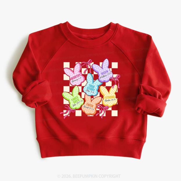 Christian Bunny A Lot Can Happen In Three Days Kid's Sweatshirt