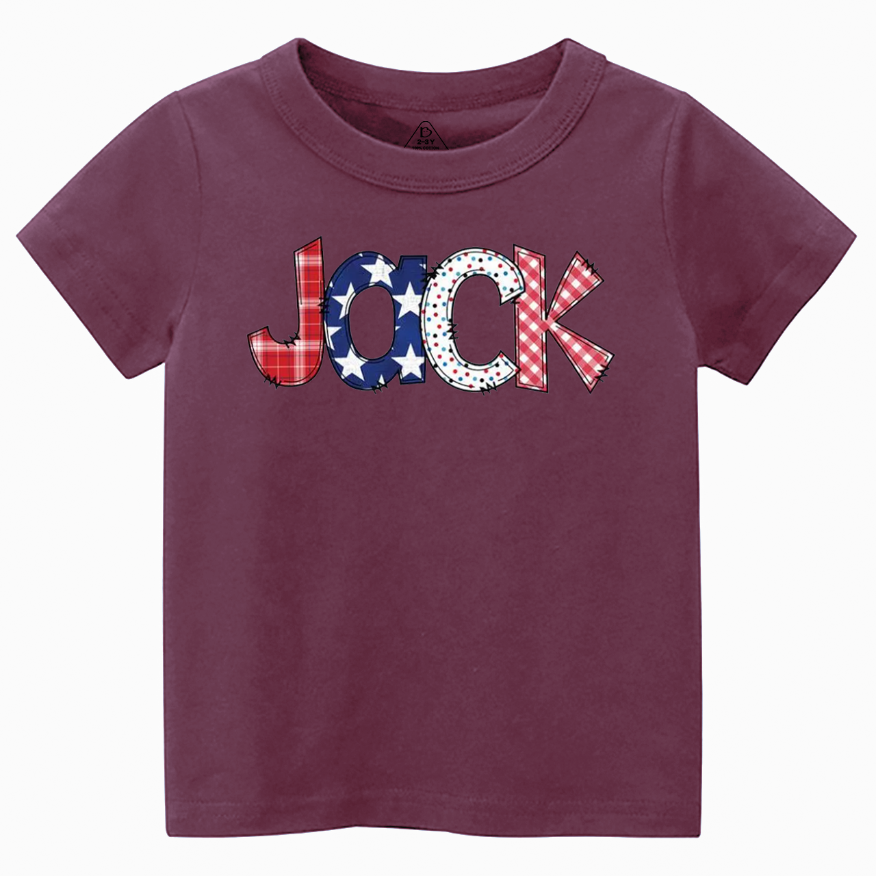Personalized Name Fourth Of July Toddler&Kid's Tees Beepumpkin 