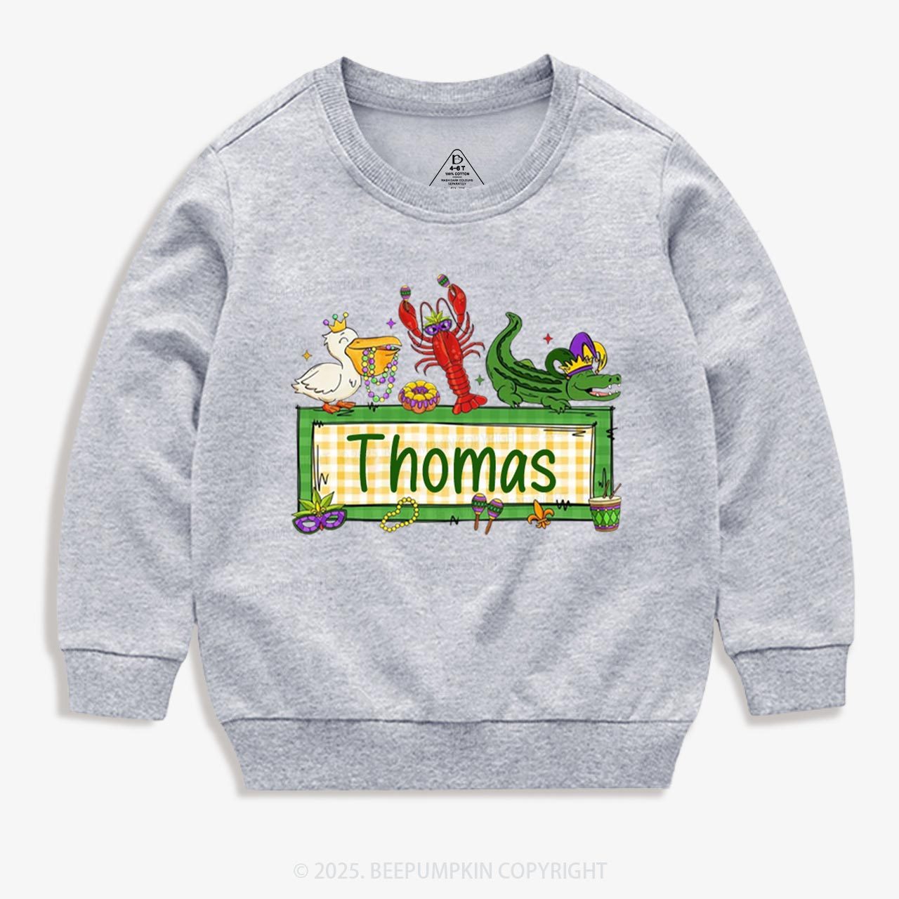 Personalized Tiny Parade Nameset Kid's Sweatshirt