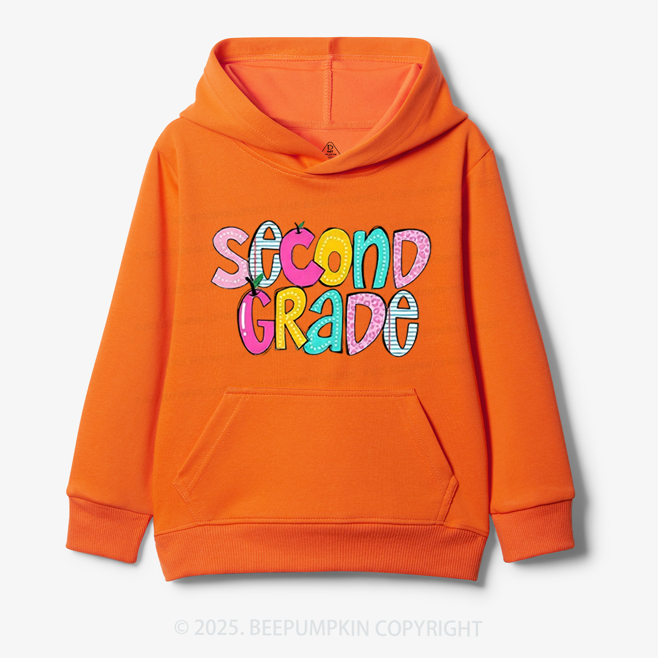 Personalized Colorful Grades Kid's Hoodies Beepumpkin