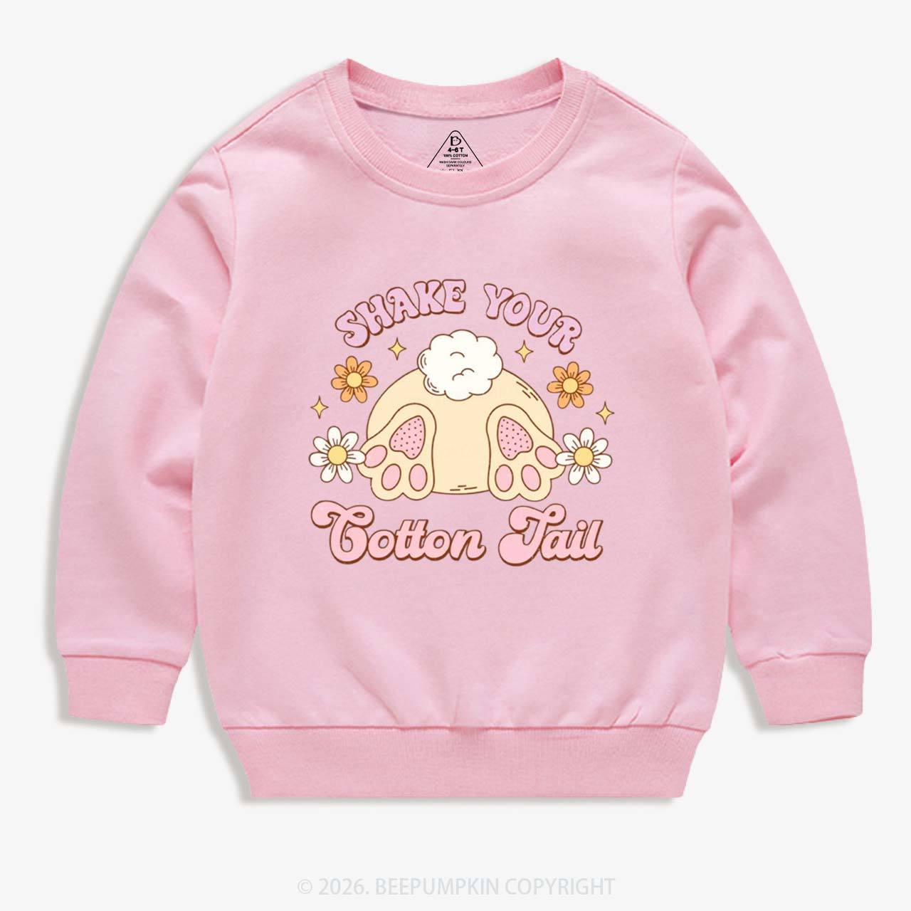 Shake Your Cotton Tail Kid's Sweatshirt