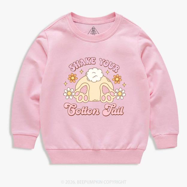 Shake Your Cotton Tail Kid's Sweatshirt