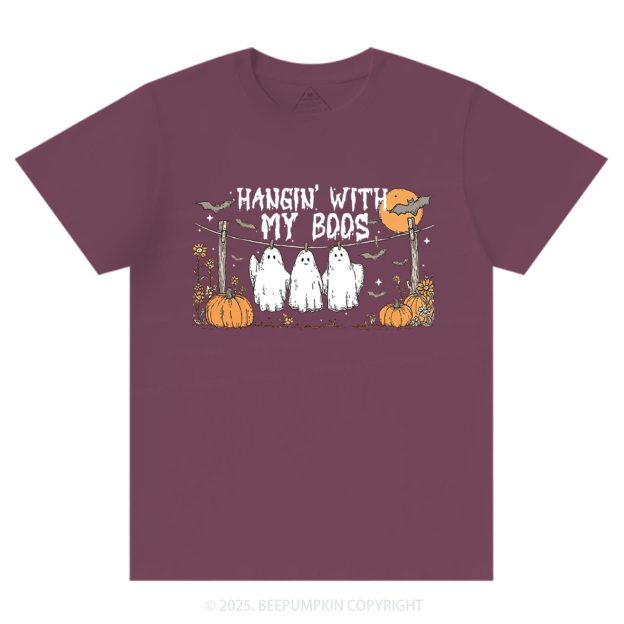 Hangin’ With My Boos T-Shirts Beepumpkin