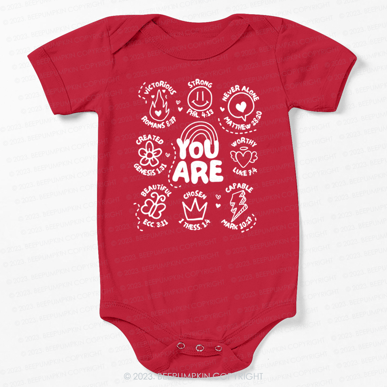 God Says You Are Kids Bodysuit For Baby