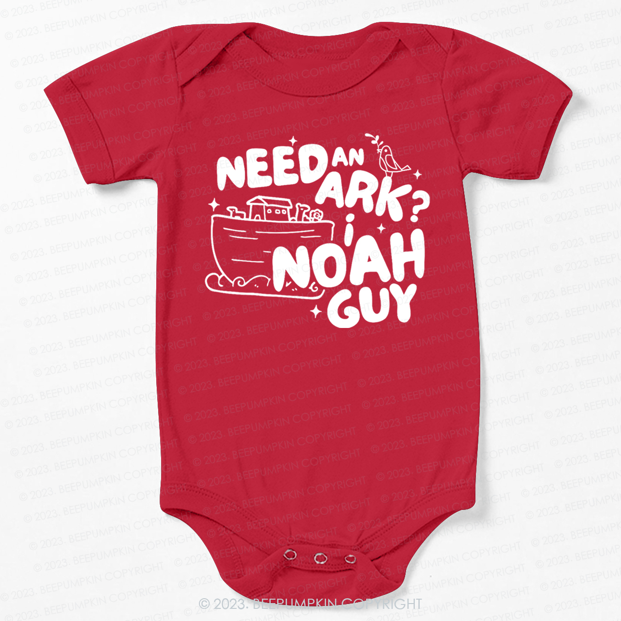 Need An Ark? I Noah Guy Bodysuit For Baby