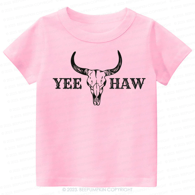 Cute Yeehaw Western -Toddler Tees