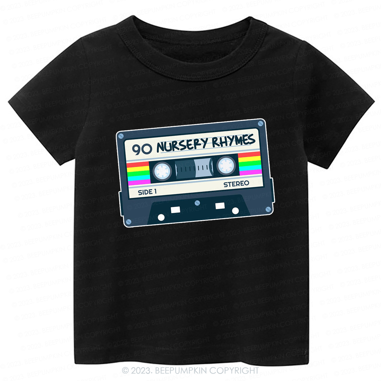 Nursery Rhymes Natural Mixtape Kids Shirt