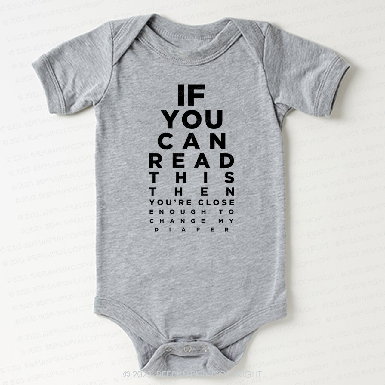 If You Can Read This Then You Can Change My Diaper Bodysuit For Baby