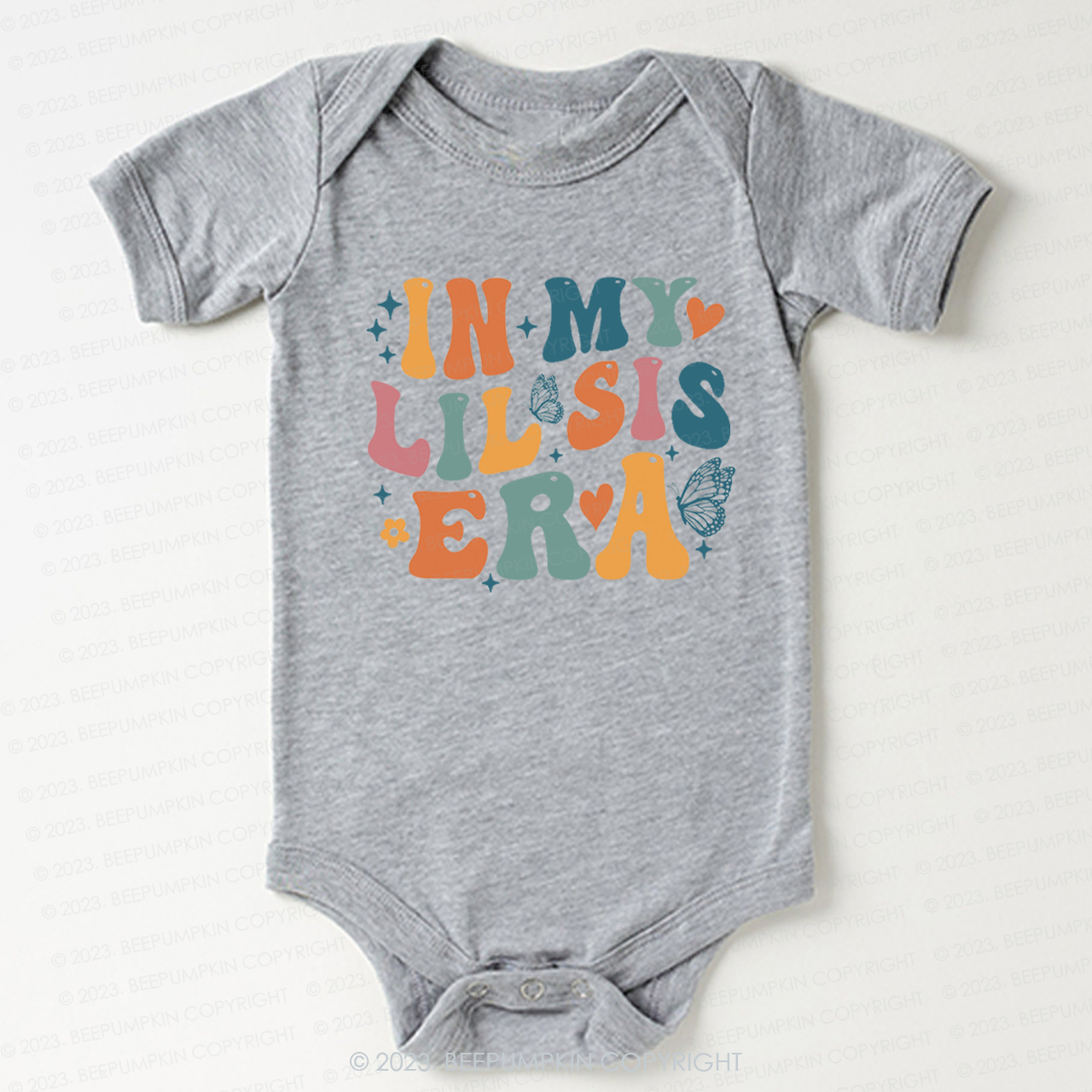 Retro In My Lil Sis Era Bodysuit For Baby