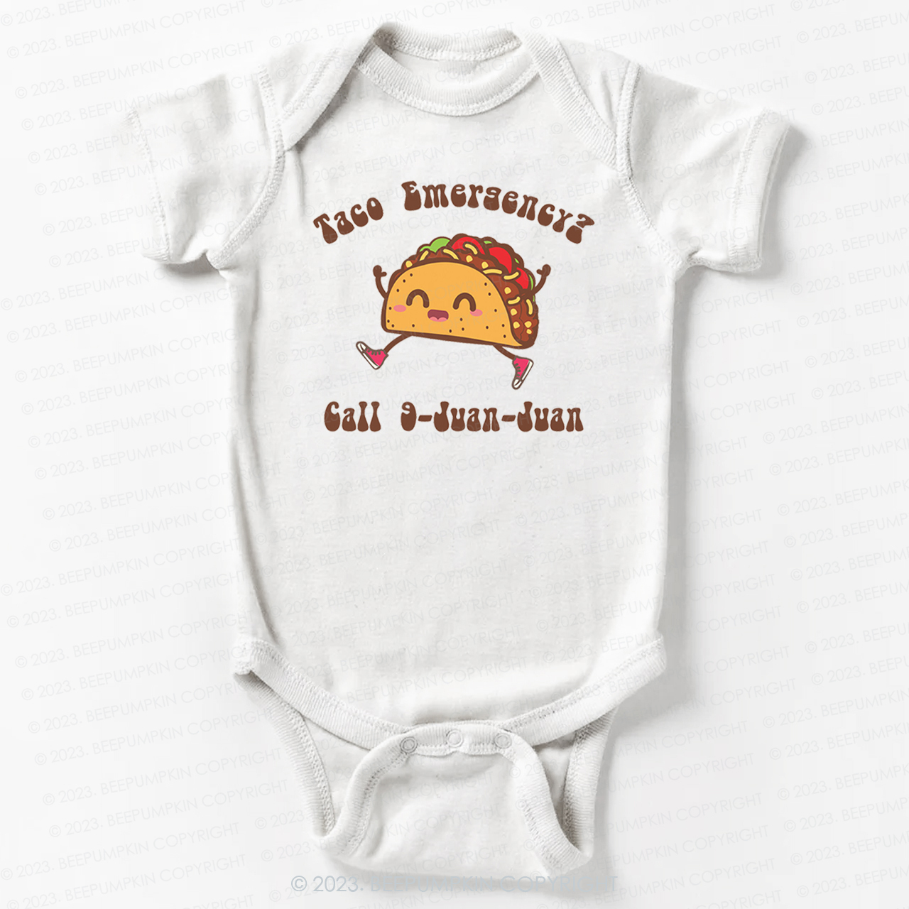 Funny Taco Emergency Bodysuit For Baby