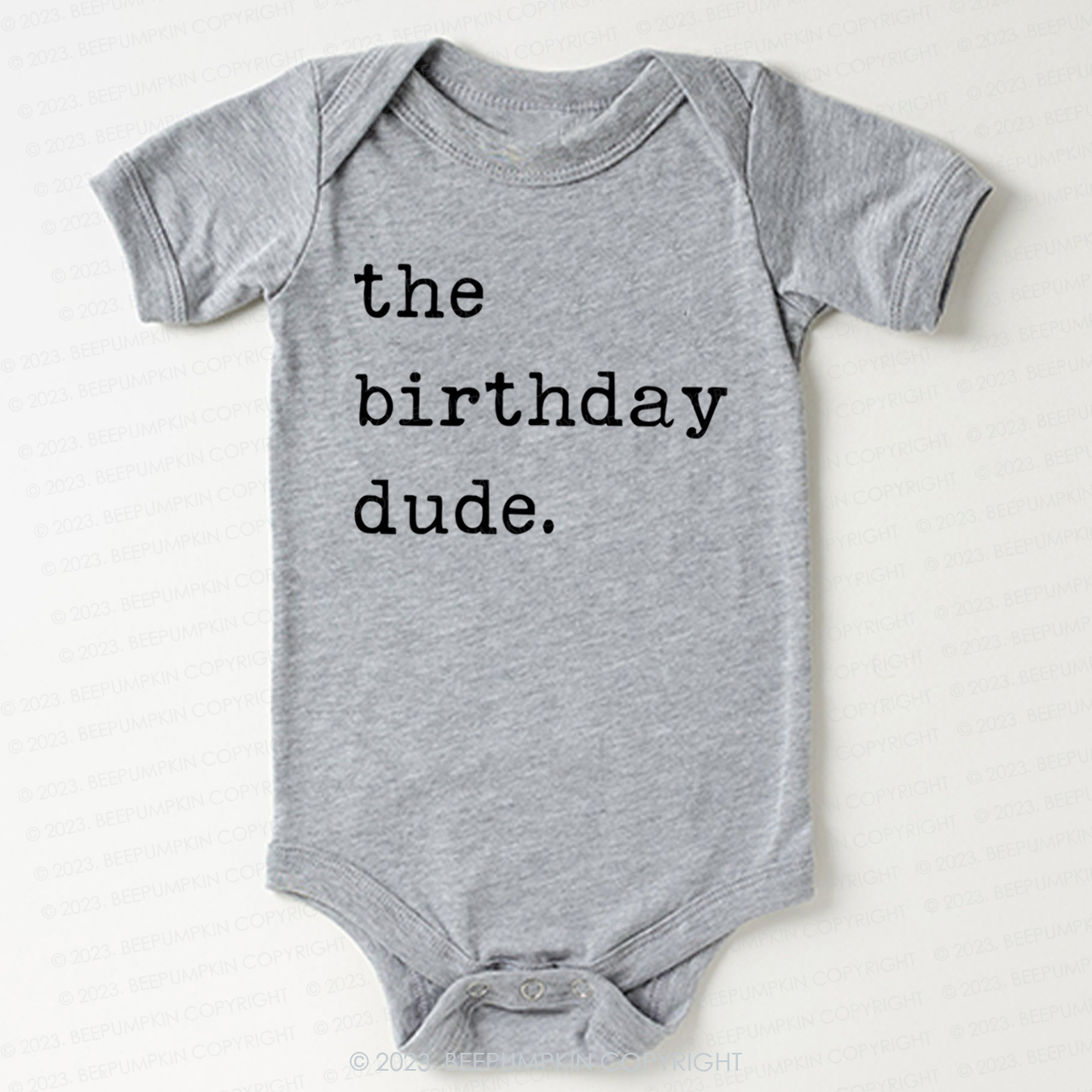 The Birthday Dude Bodysuit For Baby