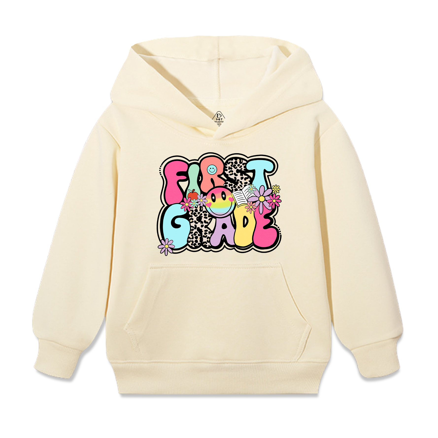 Personalized First/Second/Third Grade Kid's Hoodies Beepumpkin