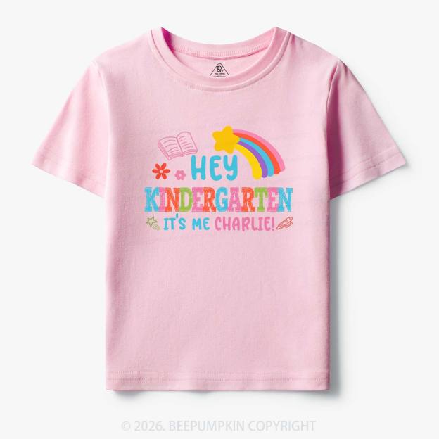 Personalized Hey It's Me Toddler&Kid's Tees