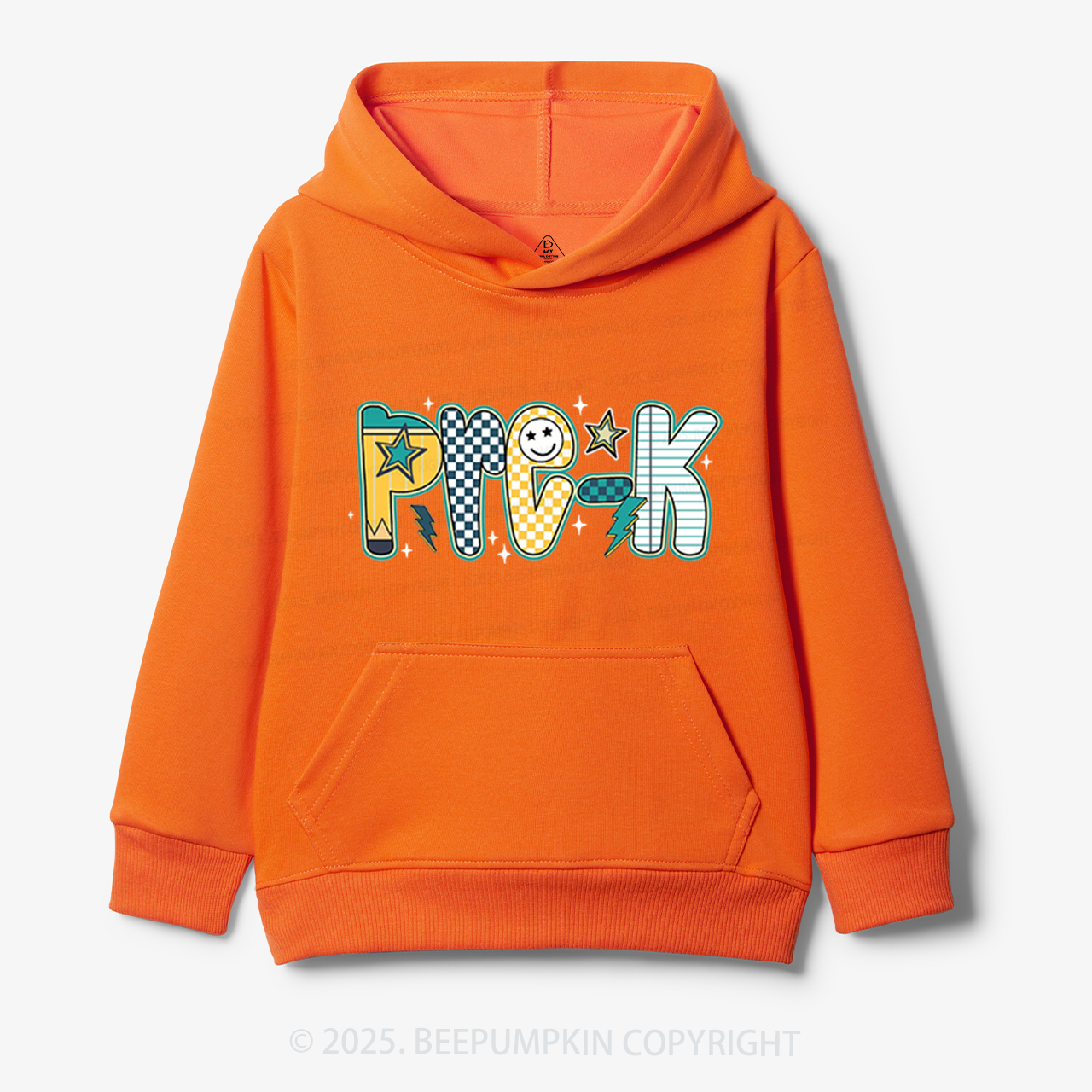 Personalized School Boy Sublimation File Kid's Hoodies Beepumpkin