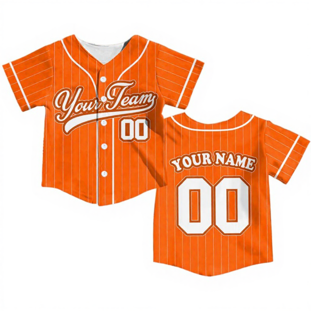 Personalized Team Name And Number Baseball Jersey Beepumpkin