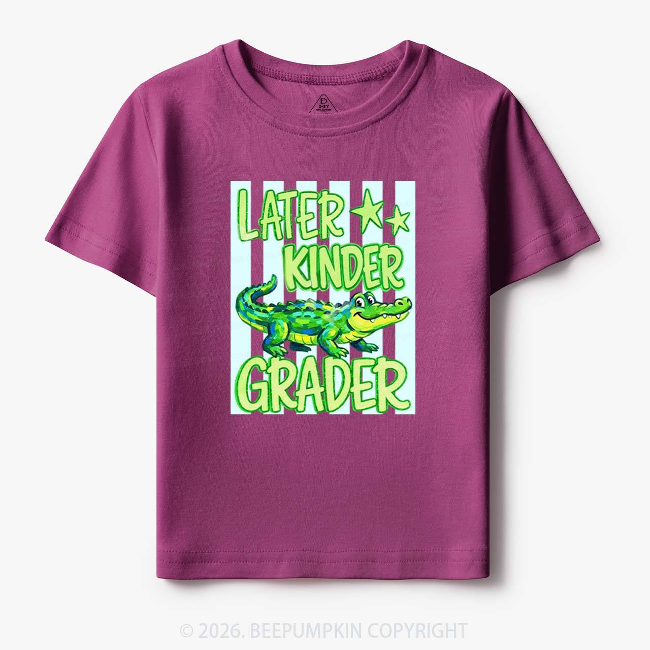 Later Gator Pre-k 1st/2nd/3rd/4th/5th Grade Toddler&Kid's Tees