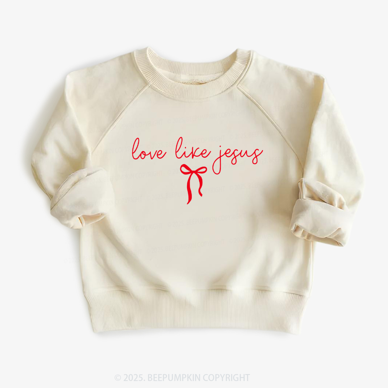 Love Like Jesus Valentine's Day Kid's Sweatshirt