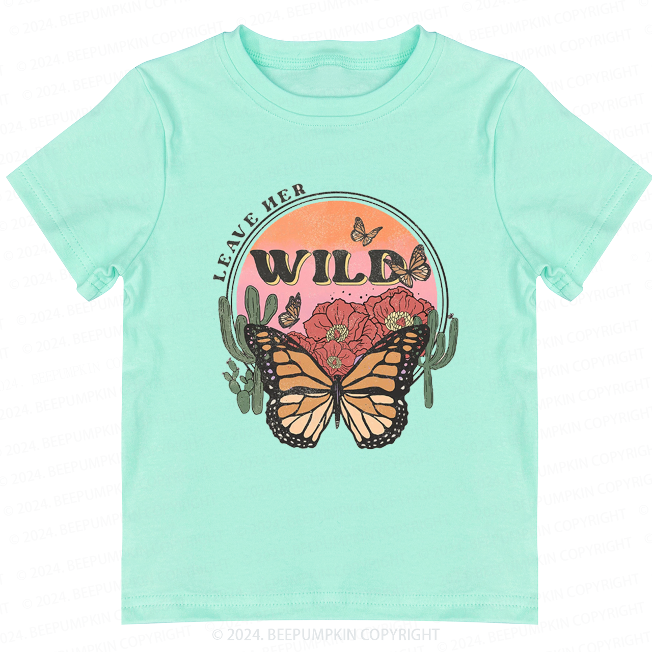 Leave Her Wild Toddler&Kids Tees 