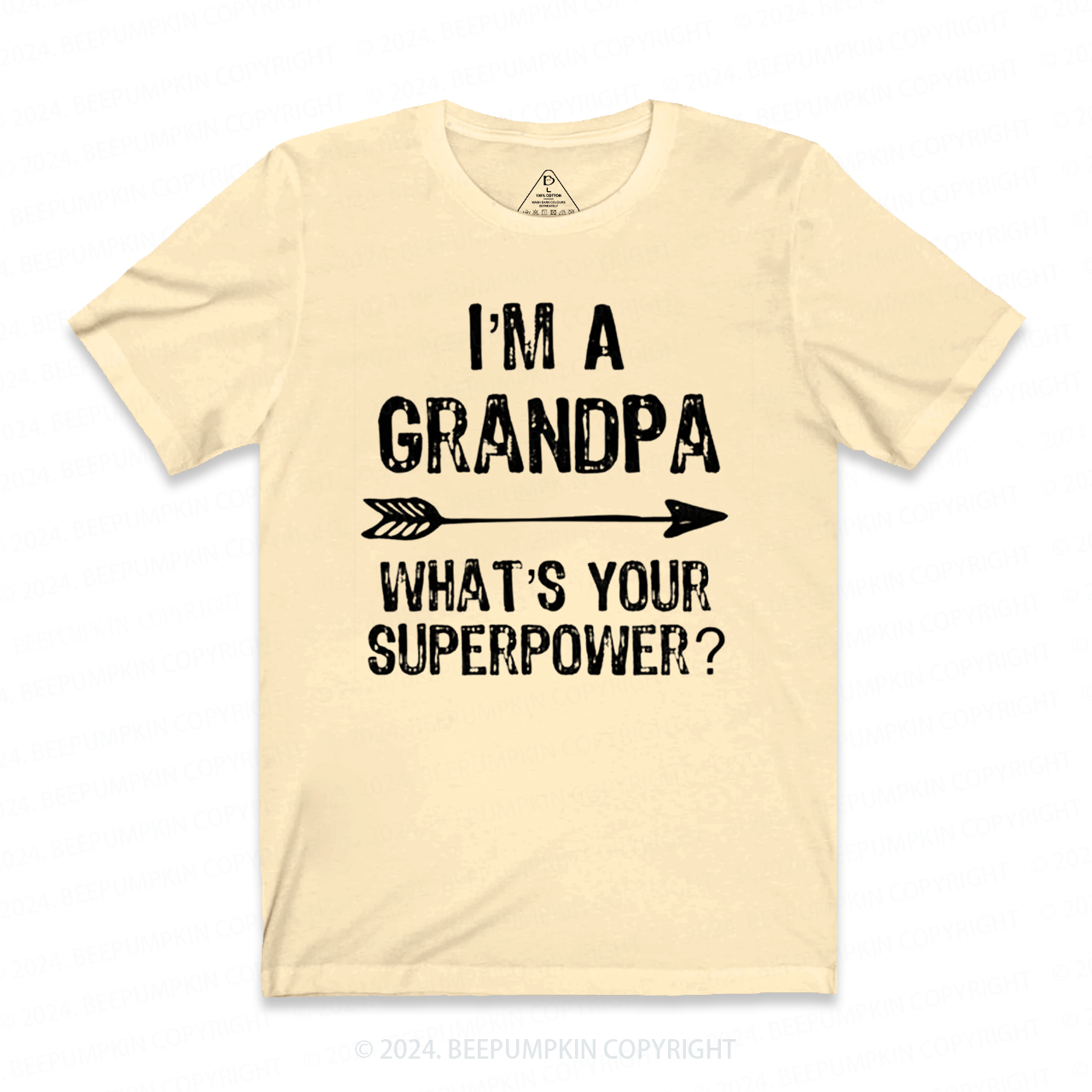I'm a Grandpa What's Your Superpower T-shirt