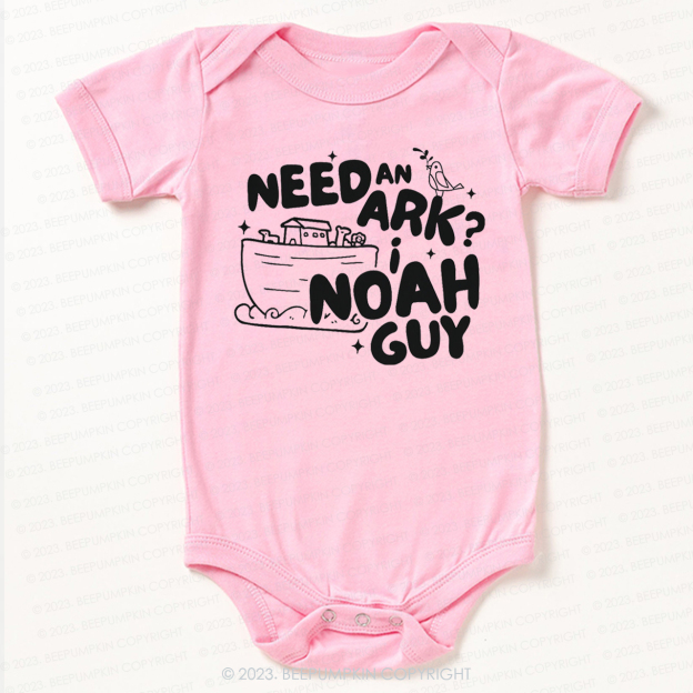 Need An Ark? I Noah Guy Bodysuit For Baby