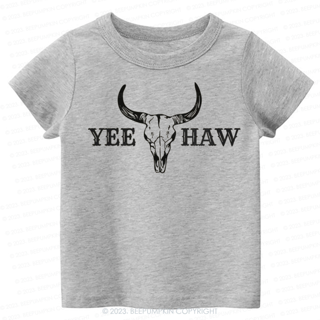 Cute Yeehaw Western -Toddler Tees