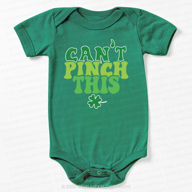 Can't Pinch This St.Patricks Day Bodysuit For Baby
