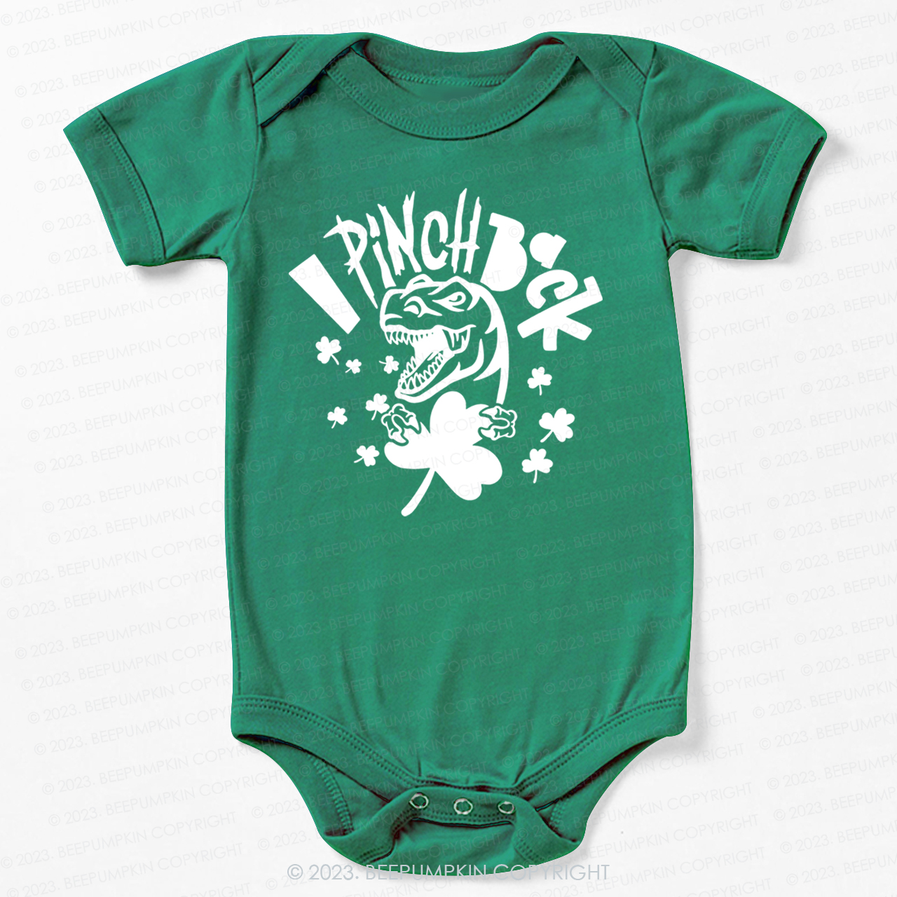 I Pinch Back St.Patricks Day Bodysuit For Baby
