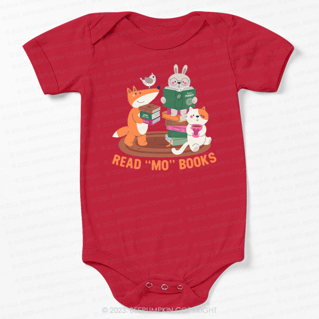 Read Mo Books Fox Rabbit Cat Bodysuit For Baby